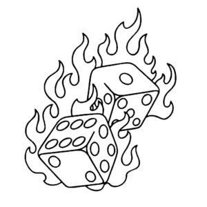 Flaming Dice